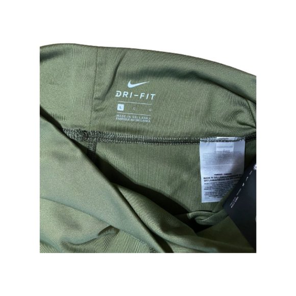 NWT Nike Sportswear Essential Women's High Waist Bike Short Green UK 4 - UK 23 - Picture 7 of 8